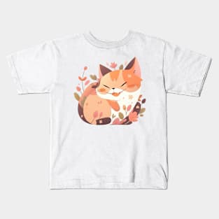 Smiling Cat Kids T-Shirt